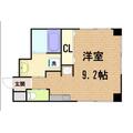 サンビレッジ中山手 3階 ワンルームの間取り図