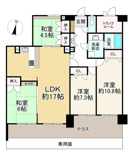 アットホーム ライオンズマンション寺塚 1階 ４ｌｄｋ 福岡市南区の中古マンション マンション購入の情報