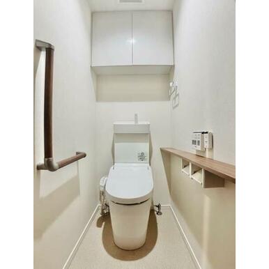 清潔感のあるトイレです