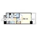ソフィア阿倍野 4階 １Kの間取り図
