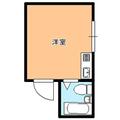 ＫＭビル 401 ワンルームの間取り図