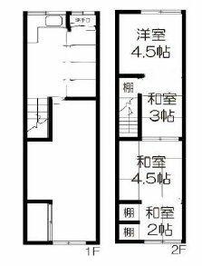 Osaka City, Nishiyodogawa Ward, Hanakawa 2-chome (Tsukamoto Station) 2-story building, 4K &mdash; photo 1