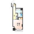 ＨＦ河原町二条レジデンス 6階 １Kの間取り図