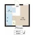 レピュア東十条駅前レジデンス ２０２ １Kの間取り図