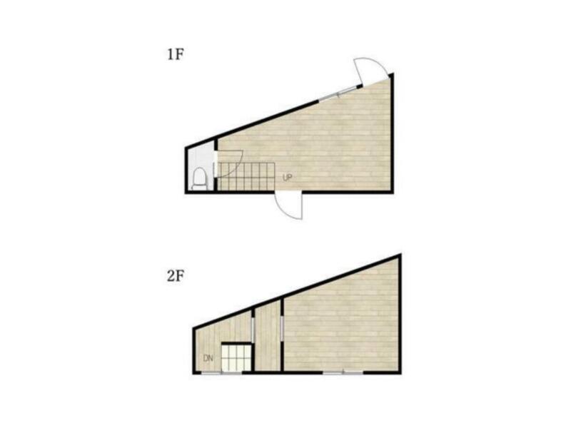 Kokura Kita Ward, Kitakyushu City, Akasaka 5-chome (Kokura Station) 2-story 2LDK