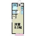 杉並区 永福２丁目（永福町駅） 2階 １Kの間取り図