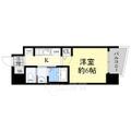 大阪市北区 豊崎４丁目（中津駅） 4階 １Kの間取り図