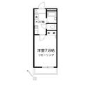 コスモスコート ３０２ １Kの間取り図