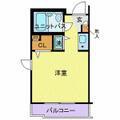 世田谷区 下馬５丁目（祐天寺駅） 3階 ワンルームの間取り図