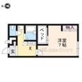 大津市 月輪３丁目（瀬田駅） 1階 １Kの間取り図