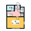Ｌａ－Ｂｅｌｌｅｖｉｅ　Ⅱ 1階 １Kの間取り図