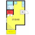 北区 王子本町１丁目（王子駅） 3階 ワンルームの間取り図