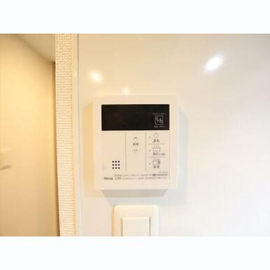 給湯設備 温度調整可能です