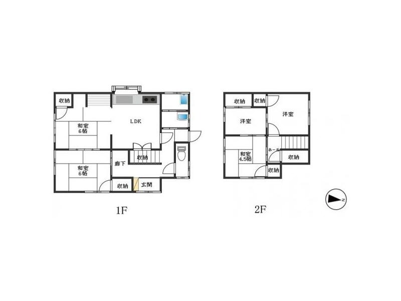 2-chome, Hamawaki, Beppu City (Higashi Beppu Sta.) 2F 5DK

2,000,000 yen
