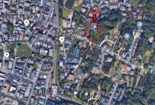 アットホーム】八尾市 大字郡川 （信貴山口駅 ） 事業用地