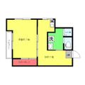 新宿区 富久町（曙橋駅） 3階 １DKの間取り図