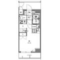 Ｓ－ＲＥＳＩＤＥＮＣＥ日本橋馬喰町 ８０２ １Kの間取り図
