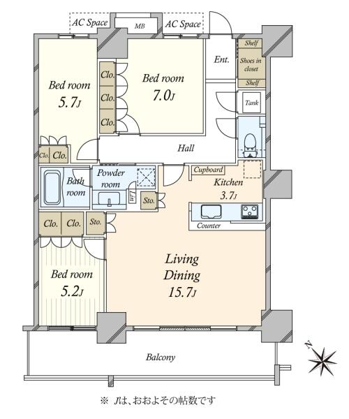 ｂｅａｃｏｎ ｔｏｗｅｒ ｒｅｓｉｄｅｎｃｅ ビーコンタワー 27階 ３ｌｄｋ 江東区の中古マンション アットホーム マンション購入の情報
