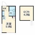 ドミールＳ １０４ ワンルームの間取り図