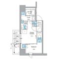 ルフォンプログレ上野御徒町 ７０１ １DKの間取り図