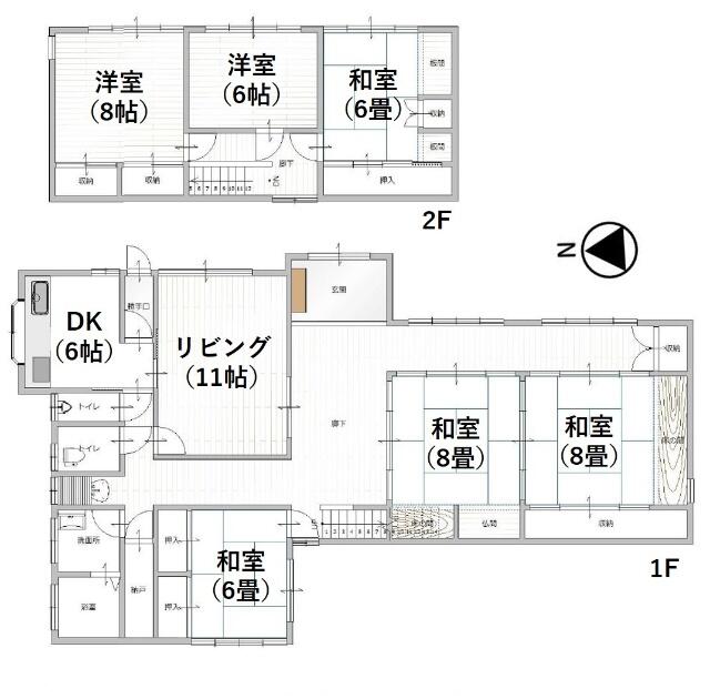detached 南秋田郡五城目町舘越字舘回