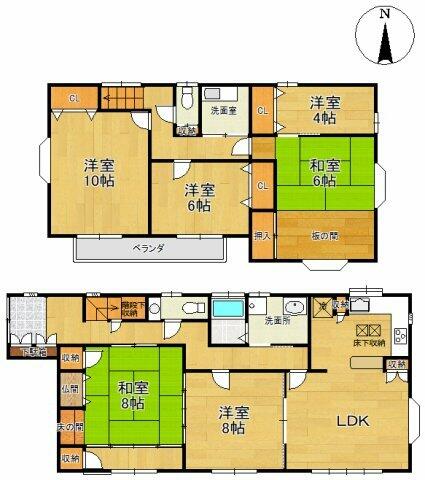 アットホーム】清須市 西枇杷島町下砂入 （西枇杷島駅 ） 2階建