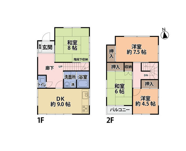 アットホーム 新座市 畑中３丁目 朝霞台駅 2階建 ４ｄｋ 新座市 の中古一戸建て 提供元 センチュリー21株式会社クレド川越店 一軒家 家の購入