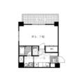 ヴァンイースト ３０５ １Kの間取り図