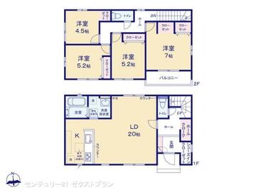 アットホーム】前橋市 下新田町（新前橋駅） 2階建 4LDK