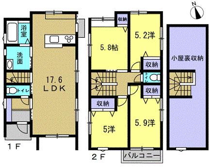 アットホーム 広島市東区 矢賀３丁目 矢賀駅 2階建 ４ｌｄｋ 広島 市東区の中古一戸建て 提供元 株 日東リバティ 一軒家 家の購入