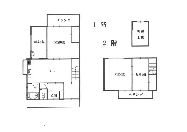 Nishidaiji Minami 2-chome, Higashi-ku, Okayama City (near Nishidaiji Station) 2-story building, 4SDK &mdash; photo 1
