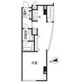 Ｋ－ｆｌａｔ ２０１ ワンルームの間取り図