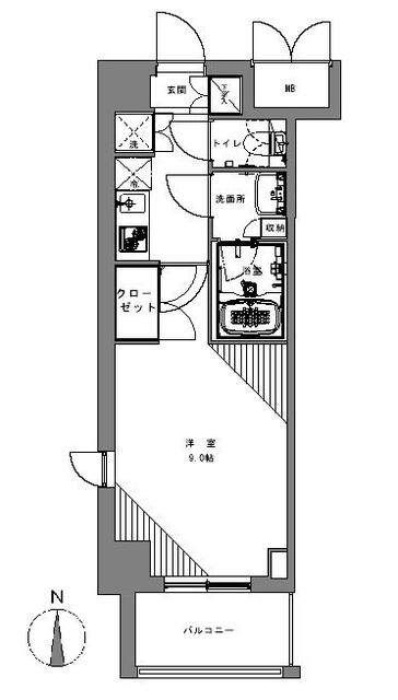 アットホーム グランデュール西蒲田 404 １ｋ 提供元 沢田商事 株 大田区の賃貸マンション