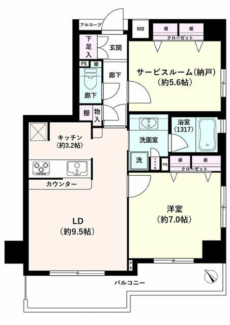 アットホーム】ゼファー明大前クローチェ 2階 1SLDK