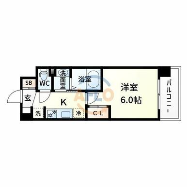 Luxe東三国west　間取り