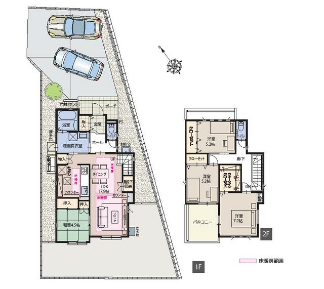 アットホーム】福岡市西区 野方4丁目 （橋本駅 ） 2階建