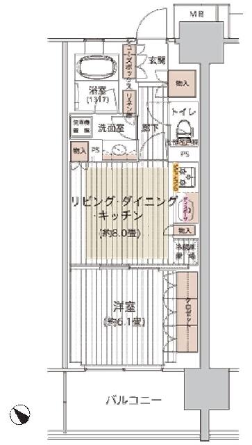 アットホーム 東京ミッドベイ勝どき 6階 １ｌｄｋ 提供元 スタートライン 築地聖路加通り店 スタートライングループ 株 築地聖路加通り店 中央区の賃貸マンション