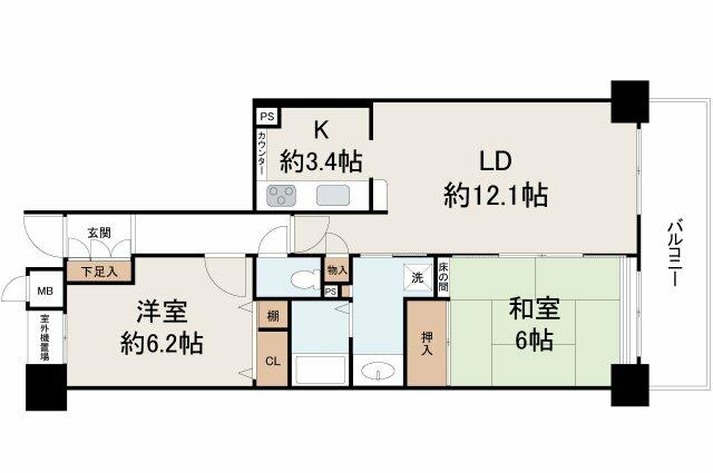 アットホーム ローレルコート古市四番館 6階 ２ｌｄｋ 羽曳野市の中古マンション マンション購入の情報