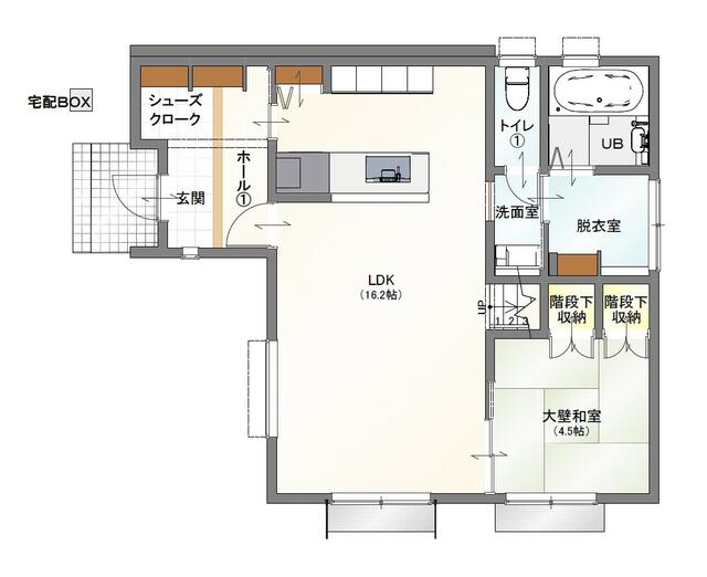 大分市 大字森町（鶴崎駅） 2階建 ４ＬＤＫ
