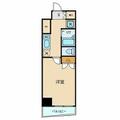 スカイコート九段下 ４０４ １Kの間取り図