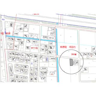 一宮市 萩原町河田方字中道 （二子駅 ） 住宅用地