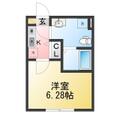 ＮＳＧＡＴＥ新中野 １０２ １Kの間取り図