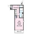 Ｊ－Ｍａｉｓｏｎ淵野辺Ⅰ １０５ １Kの間取り図
