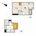 熊本市中央区 帯山５丁目（東海学園前駅） 1階 １Kの間取り図