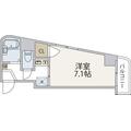 ソフィアコート住吉 5階 １Kの間取り図