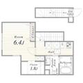 ＣＩＴＹ　ＣＯＵＲＴ　四谷坂町 ２０４ １SKの間取り図