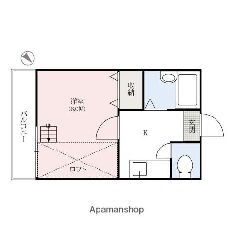 アットホーム コンプレート 2階 １ｋ 提供元 アパマンショップ高崎店 株式会社 群馬総合土地販売 高崎市の賃貸アパート