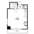 ハッピー本郷 7階 ワンルームの間取り図