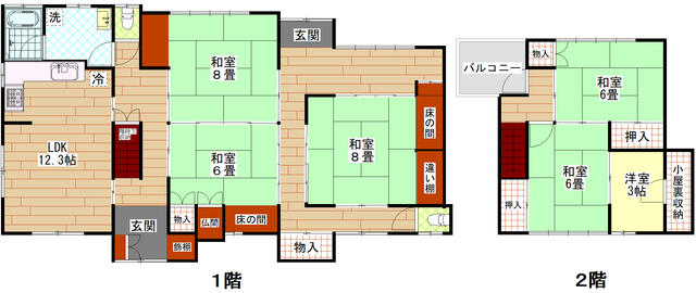 アットホーム】舞鶴市 字上安 （西舞鶴駅 ） 2階建 6LDK