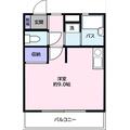 日吉コーポ 202 １Kの間取り図